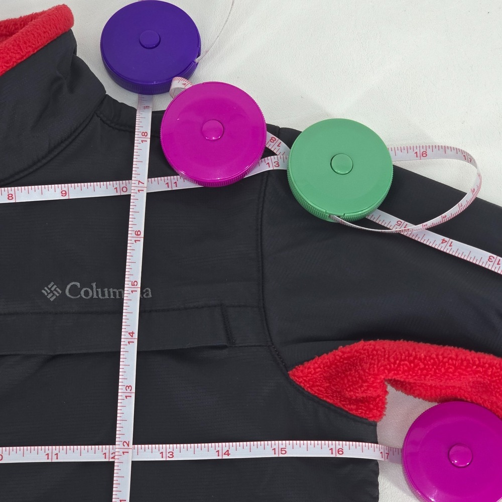 Columbia Steens Mt II Overlay Fleece Jacket Boys Small (8) Full Zip Cozy Warm - Picture 3 of 16